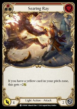 Searing Ray (Red) (Rainbow Foil)⁣ - Dusk till Dawn⁣ (Common)⁣ [097]