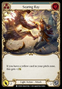 Searing Ray (Blue) (Rainbow Foil)⁣ - Dusk till Dawn⁣ (Common)⁣ [099]