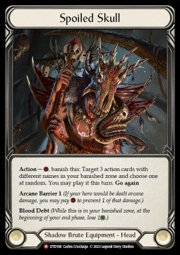 Spoiled Skull (Cold Foil)⁣ - Dusk till Dawn⁣ (Majestic)⁣ [106]
