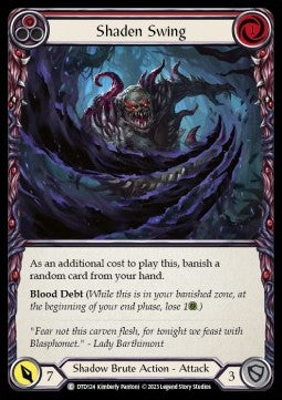 Shaden Swing (Red) (Rainbow Foil)⁣ - Dusk till Dawn⁣ (Common)⁣ [124]