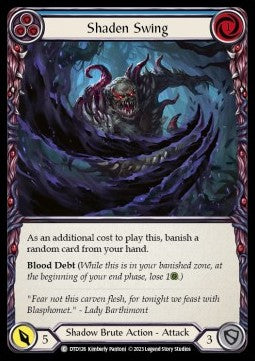 Shaden Swing (Blue) (Rainbow Foil)⁣ - Dusk till Dawn⁣ (Common)⁣ [126]