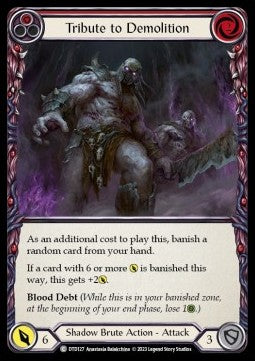 Tribute to Demolition (Red) (Rainbow Foil)⁣ - Dusk till Dawn⁣ (Common)⁣ [127]