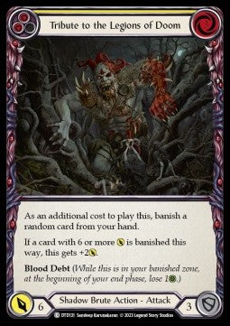 Tribute to the Legions of Doom (Yellow) (Rainbow Foil)⁣ - Dusk till Dawn⁣ (Common)⁣ [131]
