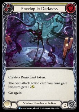 Envelop in Darkness (Yellow) (Rainbow Foil)⁣ - Dusk till Dawn⁣ (Rare)⁣ [150]