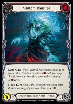 Vantom Banshee (Red) (Rainbow Foil)⁣ - Dusk till Dawn⁣ (Common)⁣ [155]