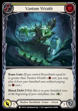 Vantom Wraith (Yellow) (Rainbow Foil)⁣ - Dusk till Dawn⁣ (Common)⁣ [159]