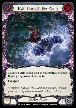 Tear Through the Portal (Blue) (Rainbow Foil)⁣ - Dusk till Dawn⁣ (Common)⁣ [192]