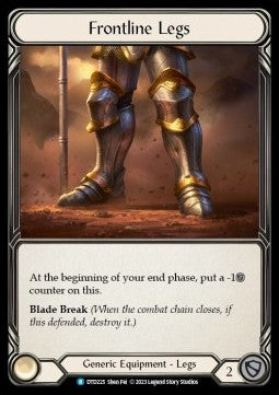 Frontline Legs (Cold Foil)⁣ - Dusk till Dawn⁣ (Rare)⁣ [225]