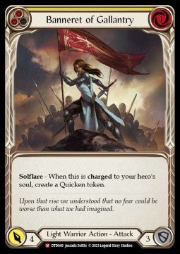 Banneret of Gallantry (Regular)⁣ - Dusk till Dawn⁣ (Majestic)⁣ [049]