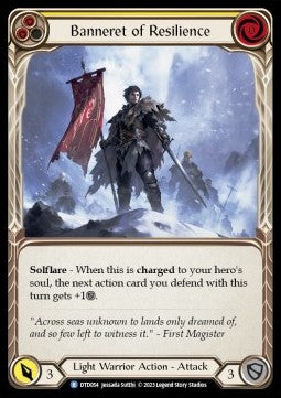 Banneret of Resilience (Rainbow Foil)⁣ - Dusk till Dawn⁣ (Rare)⁣ [054]