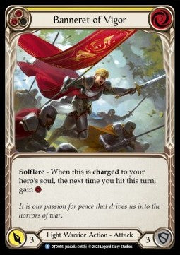 Banneret of Vigor (Rainbow Foil)⁣ - Dusk till Dawn⁣ (Rare)⁣ [056]
