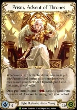 Prism, Advent of Thrones (Cold Foil) - Hero Promos (Promo) [HER-084]