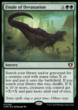 Finale of Devastation⁣ - Commander Masters⁣ (Mythic)⁣ [289]