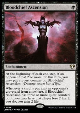 Bloodchief Ascension⁣ - Commander Masters⁣ (Rare)⁣ [139]