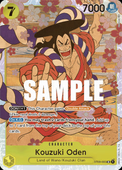 Kouzuki Oden (ST09-005)⁣ - Starter Deck: Yamato⁣ (Super Rare)⁣ [005]