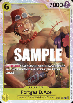 Portgas.D.Ace (ST09-010)⁣ - Starter Deck: Yamato⁣ (Super Rare)⁣ [010]