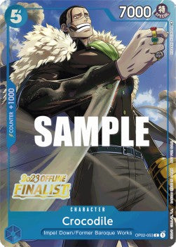Crocodile (OP02-053) (V.2)⁣ - Special Tournament Promos⁣ (Common)⁣ [OP02-053]