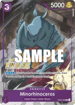 Minorhinoceros (OP03-069) (V.2)⁣ - Special Tournament Promos⁣ (Common)⁣ [OP03-069]