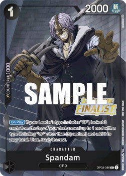 Spandam (OP03-086) (V.2)⁣ - Special Tournament Promos⁣ (Rare)⁣ [OP03-086]