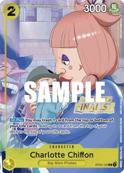 Charlotte Chiffon (OP03-109) (V.2)⁣ - Special Tournament Promos⁣ (Common)⁣ [OP03-109]