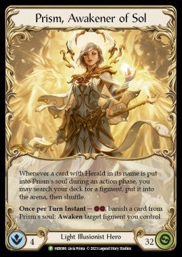 Prism, Awakener of Sol (Cold Foil)⁣ - Hero Promos⁣ (Promo)⁣ [086]