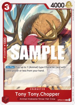 Tony Tony.Chopper (OP04-010)⁣ - Kingdoms of Intrigue⁣ (Common)⁣ [010]