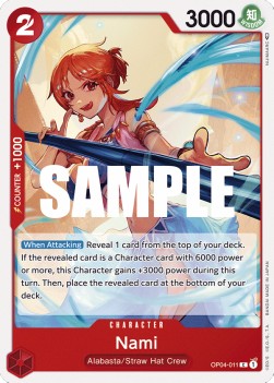 Nami (OP04-011)⁣ - Kingdoms of Intrigue⁣ (Common)⁣ [011]