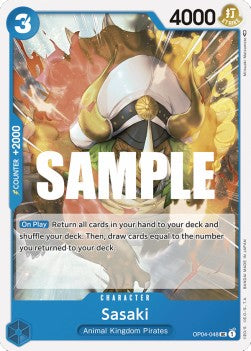Sasaki (OP04-048)⁣ - Kingdoms of Intrigue⁣ (Uncommon)⁣ [048]