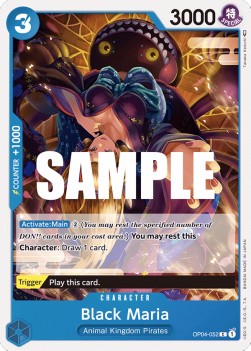 Black Maria (OP04-052)⁣ - Kingdoms of Intrigue⁣ (Common)⁣ [052]