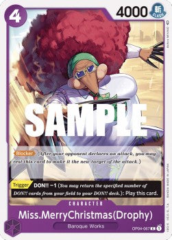 Miss.MerryChristmas(Drophy) (OP04-067)⁣ - Kingdoms of Intrigue⁣ (Common)⁣ [067]