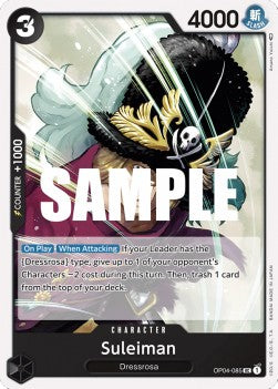 Suleiman (OP04-085)⁣ - Kingdoms of Intrigue⁣ (Uncommon)⁣ [085]