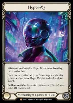 Hyper-X3 (Rainbow Foil)⁣ - Bright Lights⁣ (Legendary)⁣ [011]