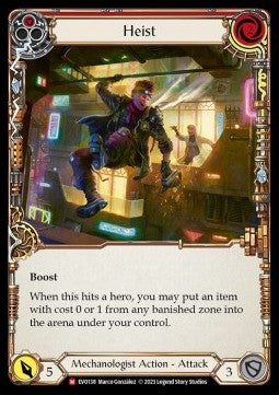 Heist (Rainbow Foil) - Bright Lights (Majestic) [EVO-138]
