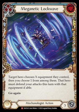 Meganetic Lockwave (Rainbow Foil)⁣ - Bright Lights⁣ (Majestic)⁣ [143]