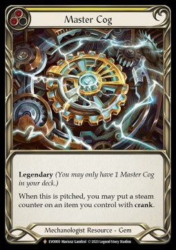 Master Cog (Rainbow Foil) - Bright Lights (Fabled) [EVO-000]