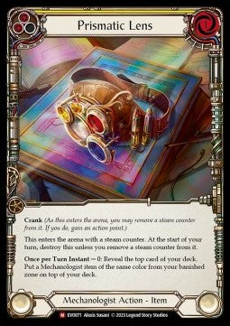 Prismatic Lens (Rainbow Foil)⁣ - Bright Lights⁣ (Majestic)⁣ [071]