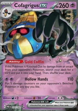 Cofagrigus ex - Paradox Rift (Double Rare) [PAR-076]