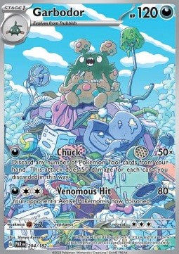 Garbodor⁣ - Paradox Rift⁣ (Illustration Rare)⁣ [204]