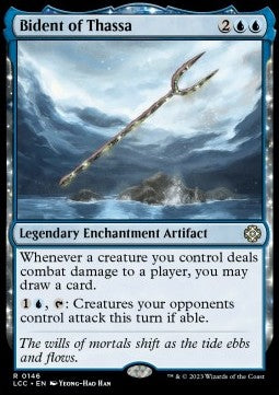 Bident of Thassa⁣ - Commander: The Lost Caverns of Ixalan⁣ (Rare)⁣ [146]