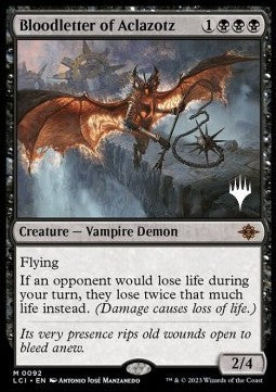 Bloodletter of Aclazotz (V.2)⁣ - The Lost Caverns of Ixalan: Promos⁣ (Mythic)⁣ [92]