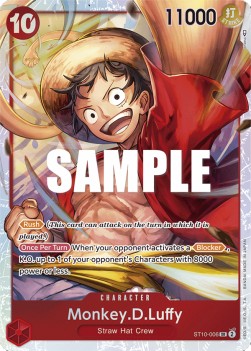 Monkey.D.Luffy (ST10-006)⁣ - Ultra Deck: The Three Captains⁣ (Super Rare)⁣ [006]