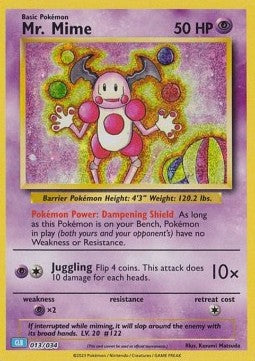 Mr. Mime⁣ - Pokémon Trading Card Game Classic: Blastoise & Suicune ex Deck⁣ (Fixed)⁣ [013]