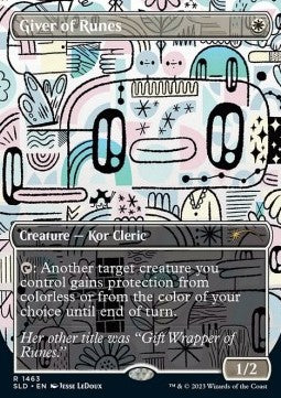 Giver of Runes⁣ - Secret Lair Drop Series: Secretversary 2023⁣ (Rare)⁣ [1463]