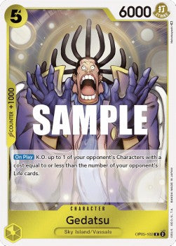 Gedatsu (OP05-102) (V.1)⁣ - Awakening of the New Era⁣ (Rare)⁣ [102]