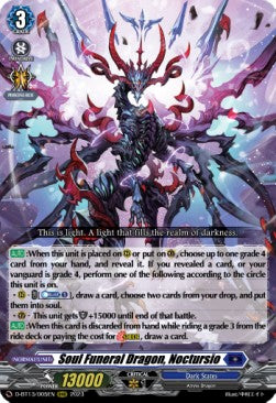 Soul Funeral Dragon, Noctursio [D-Format] (V.1 - Triple Rare)⁣ - Flight of Chakrabarthi⁣ (Triple Rare)⁣ [005]