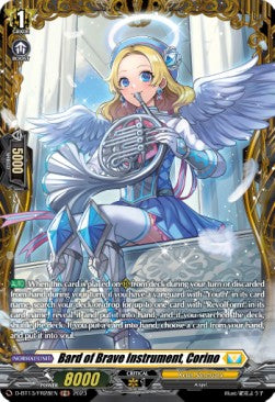 Bard of Brave Instrument, Corino  (V.2 - Frame Rare) - Flight of Chakrabarthi (Frame Rare) [D-BT13-FR28]