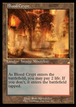 Blood Crypt (V.2)⁣ - Ravnica Remastered: Extras⁣ (Rare)⁣ [397]