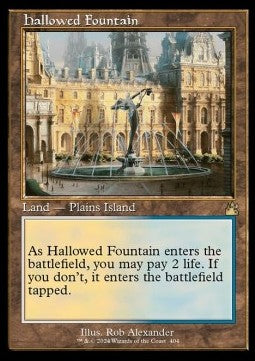 Hallowed Fountain (V.2)⁣ - Ravnica Remastered: Extras⁣ (Rare)⁣ [404]