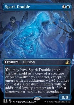Spark Double (V.2)⁣ - Ravnica Remastered: Extras⁣ (Rare)⁣ [421]