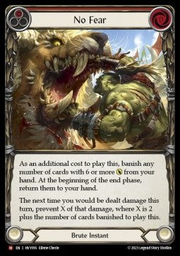 No Fear (Regular) - Heavy Hitters (Majestic) [HVY-016]